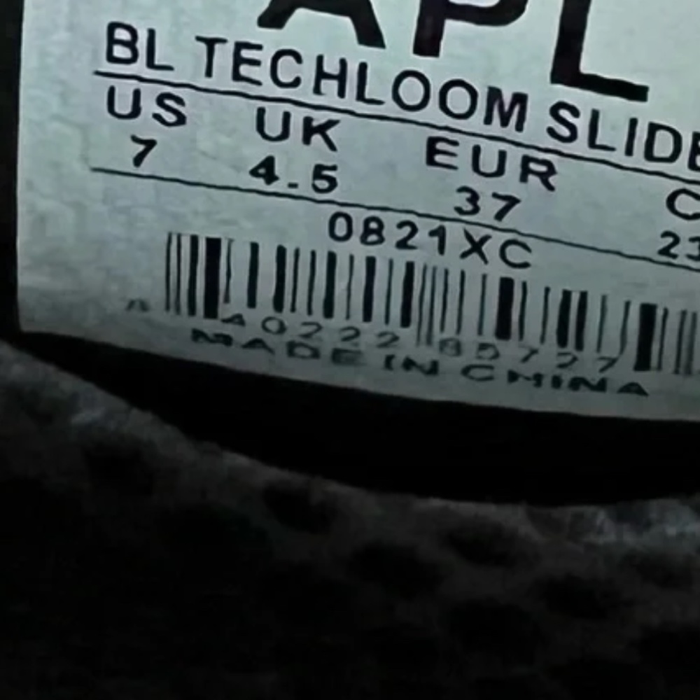 Women’s APL Big Logo TechLoom Slide - Picture 3 of 7